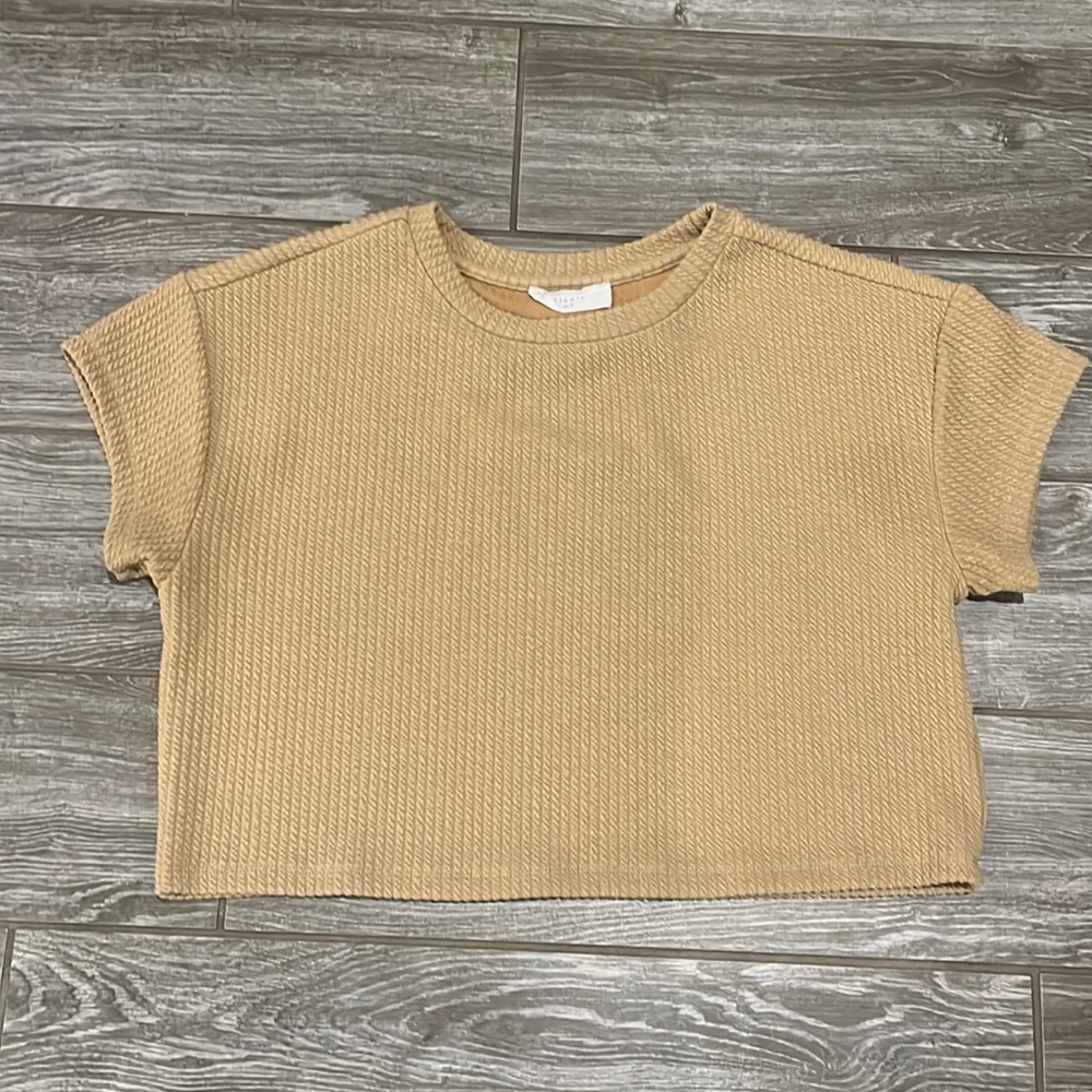 Elodie size small Neutral Outerwear Top